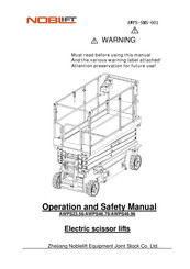 Noblelift AWPS46.79 Operation And Safety Manual