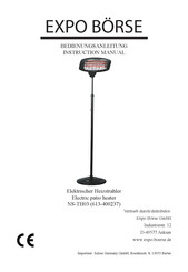 Expo Börse NS-TH03 Instruction Manual