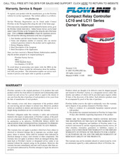 FlowLine LC11-1001-CE Owner's Manual