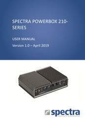 Spectra Powerbox 210 Series User Manual