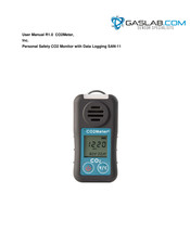 GasLab CO2Meter SAN-11 User Manual