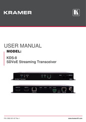 Kramer KDS-8 User Manual
