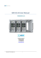 ADRF SDR-ICS-43-A User Manual