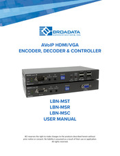 Broadata Communications LBN-MSR User Manual