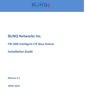 BLiNQ Networks Inc. FW-300i Installation Manual