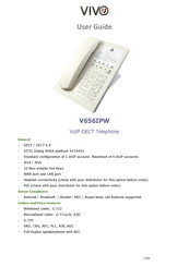 Vivo V656IPW User Manual