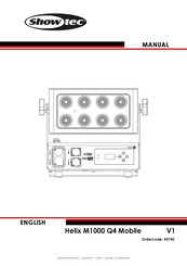 SHOWTEC Helix M1000 Q4 Mobile Manual