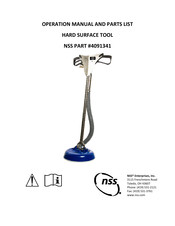 NSS 4091341 Operation Manual And Parts List