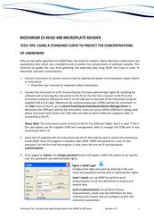 biochrom EZ Read 400 Quick Start Manual