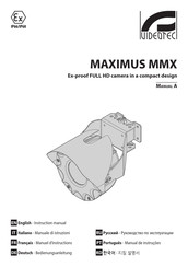 Videotec MAXIMUS MMX Instruction Manual