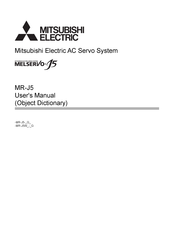 Mitsubishi Electric MELSERVO-J5 MR-J5-G Series User Manual