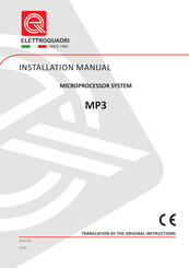 ELETTROQUADRI MP3 Installation Manual