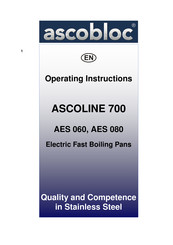 ascobloc ASCOLINE 700 Operating Instructions Manual