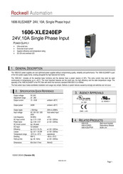Rockwell Automation 1606-XLE240EP Manual