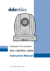 Datavideo PTC-140 Instruction Manual