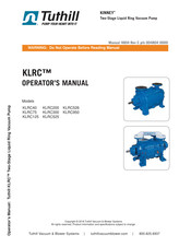Tuthill KLRC526 Operator's Manual