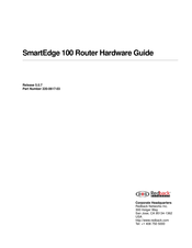 Redback Networks SmartEdge 100 Hardware Manual