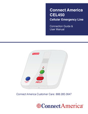 Tunstall Connect America  CEL450 Connection Manual & User Manual