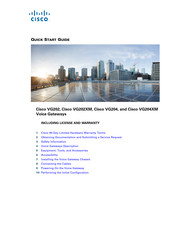 Cisco VG202XM Quick Start Manual
