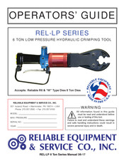 Reliable Equipment REL-LP Series Operator's Manual