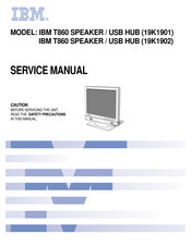 IBM T860 Service Manual