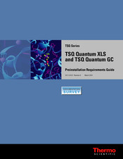 Thermo Scientific TSQ Quantum GC Pre-Installation Requirements Manual