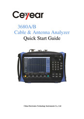 Ceyear 3680A Quick Start Manual