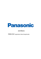 Panasonic eUniStone Application Note Design Manual