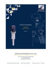 Sapcon ELIXIR-T-UNI Instruction Manual
