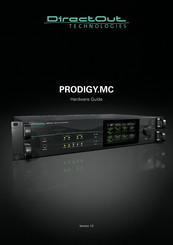 DirectOut Technologies PRODIGY.MC Hardware Manual