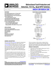 Analog Devices ADG5413BF Datasheet