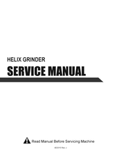 National Flooring Equipment HELIX Service Manual
