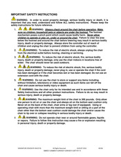Ashley Signature Design Series Instructions Manual