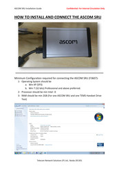 ASCOM F3607 Installation Manual