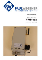 Paul Wegener PWBlogg Operating Manual