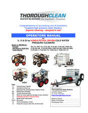 ThoroughClean P13C-36C Operator's Manual