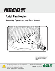AGI NECO 04HC28LPV Assembly, Operation And Parts Manual