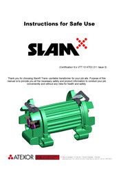 Atexor Slam Trans 200 EX Instructions For Safe Use