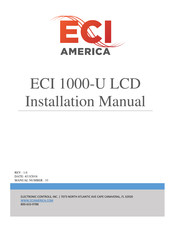 ECI 1000-U LCD Installation Manual