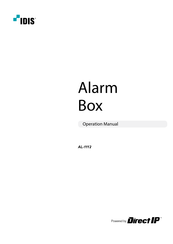 Direct IP Idis AL-1112 Operation Manual