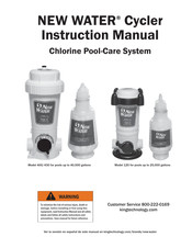 King Technology New Water 105C Instruction Manual