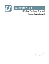 Sierra Wireless mangOH Red HL7800 Getting Started Manual