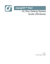 Sierra Wireless mangOH Red HL7802 Getting Started Manual