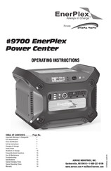 Aervoe Sierra Wave EnerPlex 9700 Operating Instructions Manual