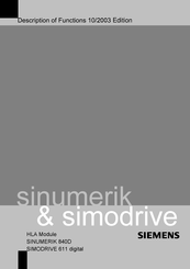 Siemens SINUMERIK 840Di Function Manual