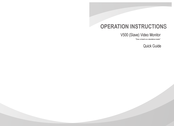 Intrasonic Technology V500 Operation Instructions Manual