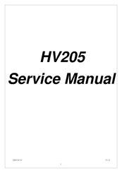 Proview HV205 Service Manual