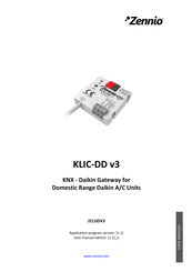 Zennio KLIC-DD v3 User Manual