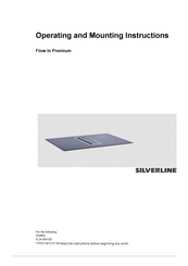 Silverline Flow In Premium Operating And Mounting Instructions Manual