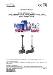 WilTec 50330 Operation Manual